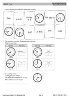 Clocks - to the hour