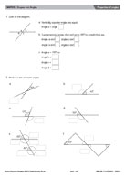 Properties of angles