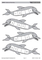 Dolphin number line