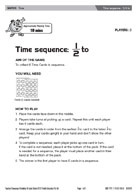 Time sequence - 1/4 to