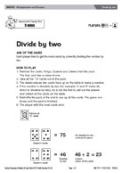 Divide by two
