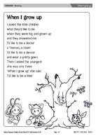 poems about growing up for kindergarteners