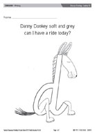 Danny Donkey - Letter D