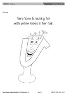 Vera Vase - Letter V
