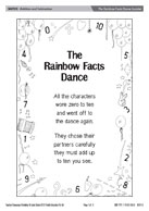 The Rainbow Facts Dance booklet