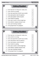 Editing checklist