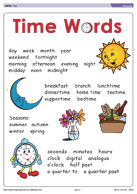 Time words