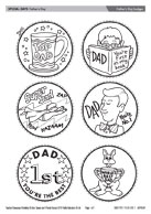 Father’s Day badges/medals